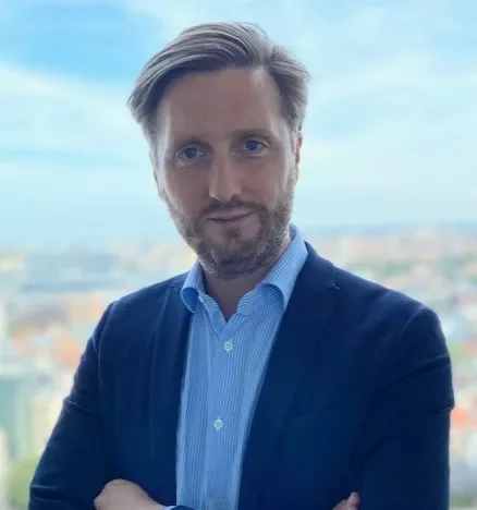 Photo de Grégory Renardy, Managing Director chez Michael Page en Belgique.